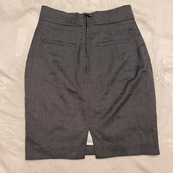 Gray Business Casual Skirt - Picture 2 of 3
